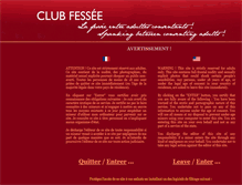 Tablet Screenshot of clubfessee.com